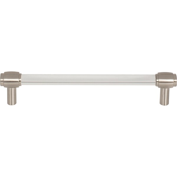 160 Mm Center-to-Center Satin Nickel Carmen Cabinet Bar Pull